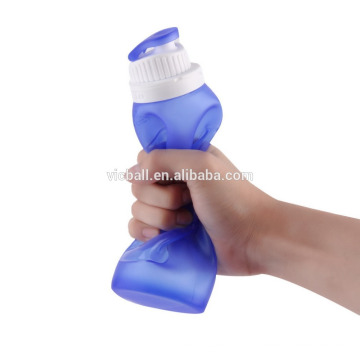 Silicon sport drinking water bottle